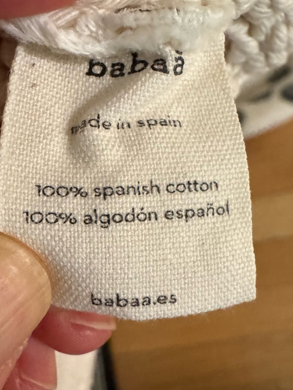 Babaa Spanish Cotton Sweater - Picture 4 of 5
